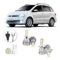 Lampadas Led Volkswagen Spacefox 2006 A 2009 H3 H4 20000lm