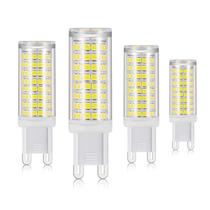 Lâmpadas LED XRZT G9 T4, base de dois pinos, 7W, 6000K, reguláveis, pacote com 4 Lâmpadas LED XRZT G9 T4, base de dois pinos, 7W, 6000K, reguláveis, pacote com 4