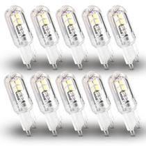 Lâmpadas LED Xyanmc G9 2W 200LM 6000K Daylight White, pacote com 10