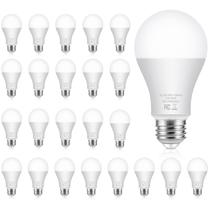 Lâmpadas LED Yochoice 100W equivalentes A19 5000K, pacote com 24 Lâmpadas LED Yochoice 100W equivalentes A19 5000K, pacote com 24