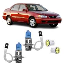 Lampadas Milha Corolla 1998 99 00 01 2002 Efeito Xenon