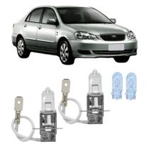 Lampadas Milha Corolla 2003 04 05 06 2007 Amarela