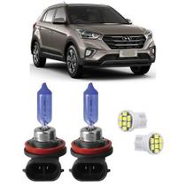 Lampadas Milha Creta 2.0 2017 18 19 20 2021 Efeito Xenon