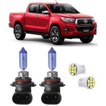 Lampadas Milha Hilux 2016 17 18 19 2020 Efeito Xenon