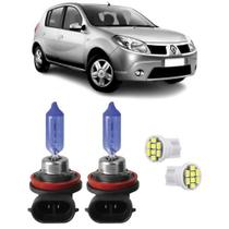 Lampadas Milha Sandero 2007 2008 2009 2010 Efeito Xenon