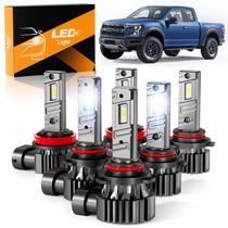 Lâmpadas para Carro unionlux F150 2015-2023 6500K 72000LM Kit com 6 Lâmpadas para Carro unionlux F150 2015-2023 6500K 72000LM Kit com 6