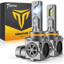 Lâmpadas para farol de neblina Termitor 9005 HB3 50000LM 6500K, pacote com 2
