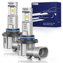 Lâmpadas para veículos FTEVAR 9006 Faróis de neblina 15000LM 6500K