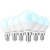 Lâmpadas para ventilador de teto BUBO 5.5W E12 LED 5000K (pacote com 6)