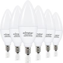 Lâmpadas para ventilador de teto comzler E12 LED 5W (pacote com 6) 5000K