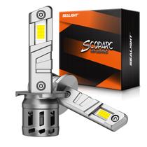 Lâmpadas SEALIGHT H1 2024 Mais recentes, 20000LM 6500K Fog, pacote com 2