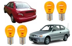 Lampadas seta traseira dianteira accent 1995 96 9798 a 2001