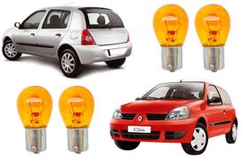Lampadas seta traseira dianteira clio 2003 a 2015