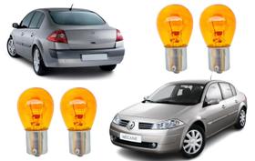 Lampadas seta traseira dianteira megane 2009 a 2013