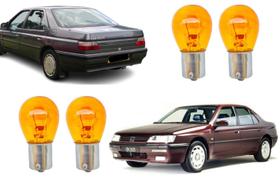 Lampadas seta traseira dianteira peugeot 605 1992 a 1995