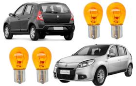Lampadas seta traseira dianteira sandero 2008 09 10 ate 2018 Lampadas seta traseira dianteira sandero 2008 09 10 ate 2018