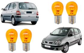 Lampadas seta traseira dianteira scenic 2001 a 2010