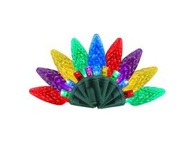 Lâmpadas String Light Celebrations C6 LED 50 multicoloridas 7,8 m