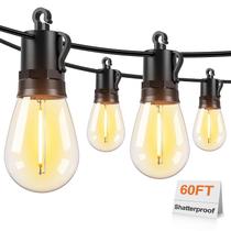 Lâmpadas String Lights Brightever 18, 18,3 m à prova d'água, reguláveis
