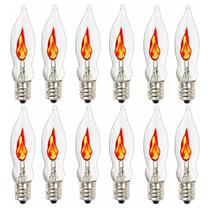 Lâmpadas SUNSGNE Christmas Flicker Flame C18 E12 1W 120V Lâmpadas SUNSGNE Christmas Flicker Flame C18 E12 1W 120V