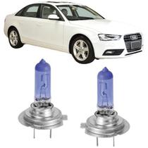 Lampadas super branca farol alto audi a4 2009 a 2013