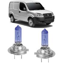 Lampadas super branca farol alto fiat doblo todos