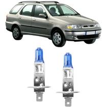 Lampadas super branca farol baixo fiat palio weekend 02 a 04
