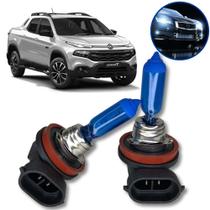 Lampadas Super Branca Farol De Milha Fiat Toro 2016 a 2021