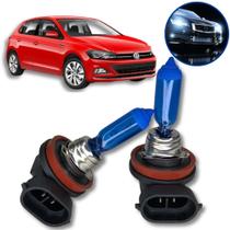Lampadas Super Branca Farol De Milha Vw Polo 2017 a 2025 Lampadas Super Branca Farol De Milha Vw Polo 2017 a 2025