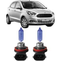 Lampadas super branca farol milha ford ford ka 2015 h11