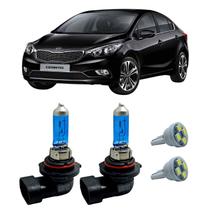 Lâmpadas Super Branca H8 12V 35W Kia Cerato 2014 A 2016 T10