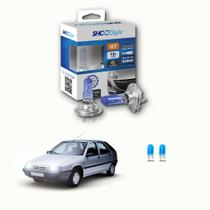 Lâmpadas Super brancas Farol Baixo Citroën ZX 1992-1998 H7 8500k + W5W - SHOCKLIGHT