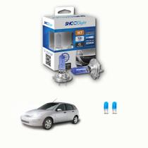 Lâmpadas Super brancas Farol Baixo Ford Focus 2009-2013 H7 8500k + W5W