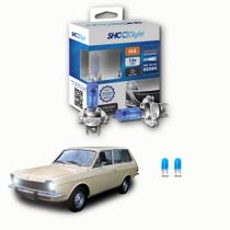 Lâmpadas Super Brancas Farol Ford Belina H4 8500k + W5W Lâmpadas Super Brancas Farol Ford Belina H4 8500k + W5W