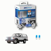 Lâmpadas Super Brancas Farol GM Bonanza H4 8500k + W5W
