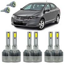 Lâmpadas Super Led City 2015 Em Diante Kit Farol E Milha C6 Lâmpadas Super Led City 2015 Em Diante Kit Farol E Milha C6