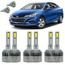 Lâmpadas Super Led Cruze LTZ 2017 Em Diante Kit Completo C6 Lâmpadas Super Led Cruze LTZ 2017 Em Diante Kit Completo C6