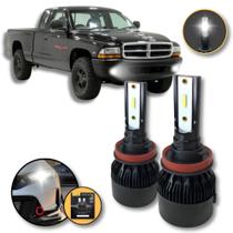 Lâmpadas Super Led Farol De Milha Dodge Dakota 1997 a 2004