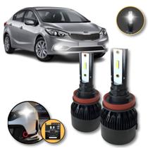 Lâmpadas Super Led Farol De Milha Kia Cerato 2014 a 2016