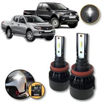 Lâmpadas Super Led Farol De Milha Mitsubishi L200 2007/2017