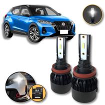 Lâmpadas Super Led Farol De Milha Nissan Kicks 2017 a 2021