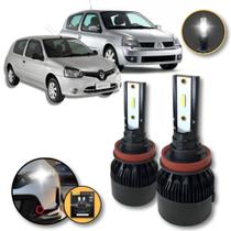 Lâmpadas Super Led Farol De Milha Renault Clio 2004 a 2016 Lâmpadas Super Led Farol De Milha Renault Clio 2004 a 2016