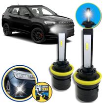 Lampadas Super Led Farol de Milha S14 H11 6000k - Jeep Compass Lampadas Super Led Farol de Milha S14 H11 6000k - Jeep Compass