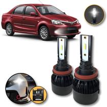 Lâmpadas Super Led Farol De Milha Toyota Etios 2012 a 2020 Lâmpadas Super Led Farol De Milha Toyota Etios 2012 a 2020