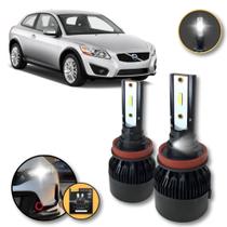 Lâmpadas Super Led Farol De Milha Volvo C30 2007 a 2016