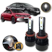 Lâmpadas Super Led Farol De Milha VW Virtus 2017 a 2024