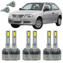 Lâmpadas Super Led Gol 05 A 09 Foco Duplo Kit Farol E Milha Lâmpadas Super Led Gol 05 A 09 Foco Duplo Kit Farol E Milha