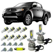 Lâmpadas Super Led Mitsubishi L200 2008 A 2012 + Kit Leds Lâmpadas Super Led Mitsubishi L200 2008 A 2012 + Kit Leds