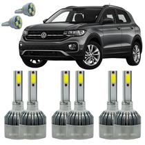 Lâmpadas Super Led T-Cross 2019 Em Diante Kit Farol E Milha Lâmpadas Super Led T-Cross 2019 Em Diante Kit Farol E Milha