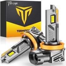 Lâmpadas Termitor H11/H9/H8 6500K brancas 40.000LM 900%